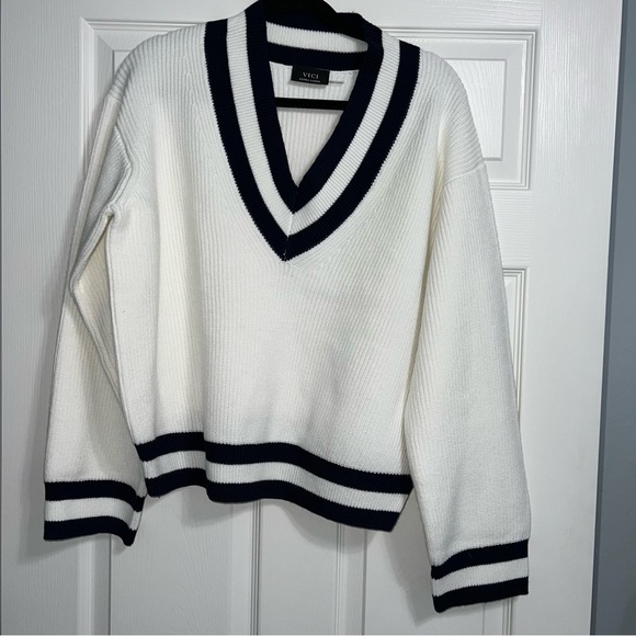 ✨Asher V Neck Pullover Sweater - Picture 2 of 9